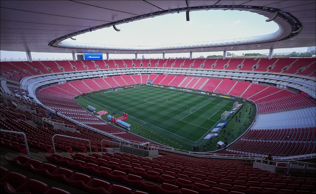 Estadio Akron se alista para recibir los partidos del Mundial. FOTO: Imago7