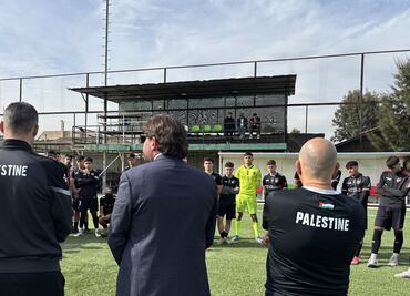 Palestina, la selección que viaja a Chile en búsqueda de talento; espera cumplir el sueño de llegar a una Copa del Mundo