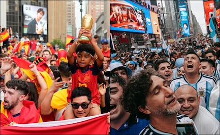 Final del Mundial 2026: Calles de Nueva York vibran con los banderazos de españoles y argentinos