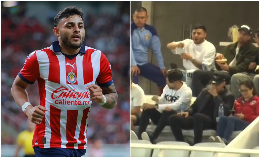 Alexis Vega estuvo presente en la victoria de Chivas sobre Cruz Azul - Imago7 / Especial