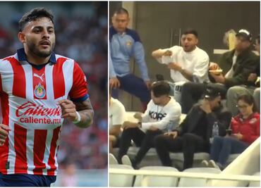 VIDEO: Captan a Alexis Vega siguiendo los cánticos de la afición de Chivas