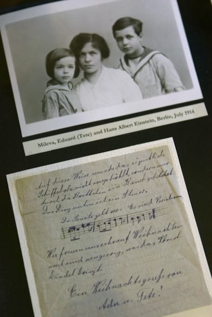 Ellos fueron los hijos de Albert Einstein 
