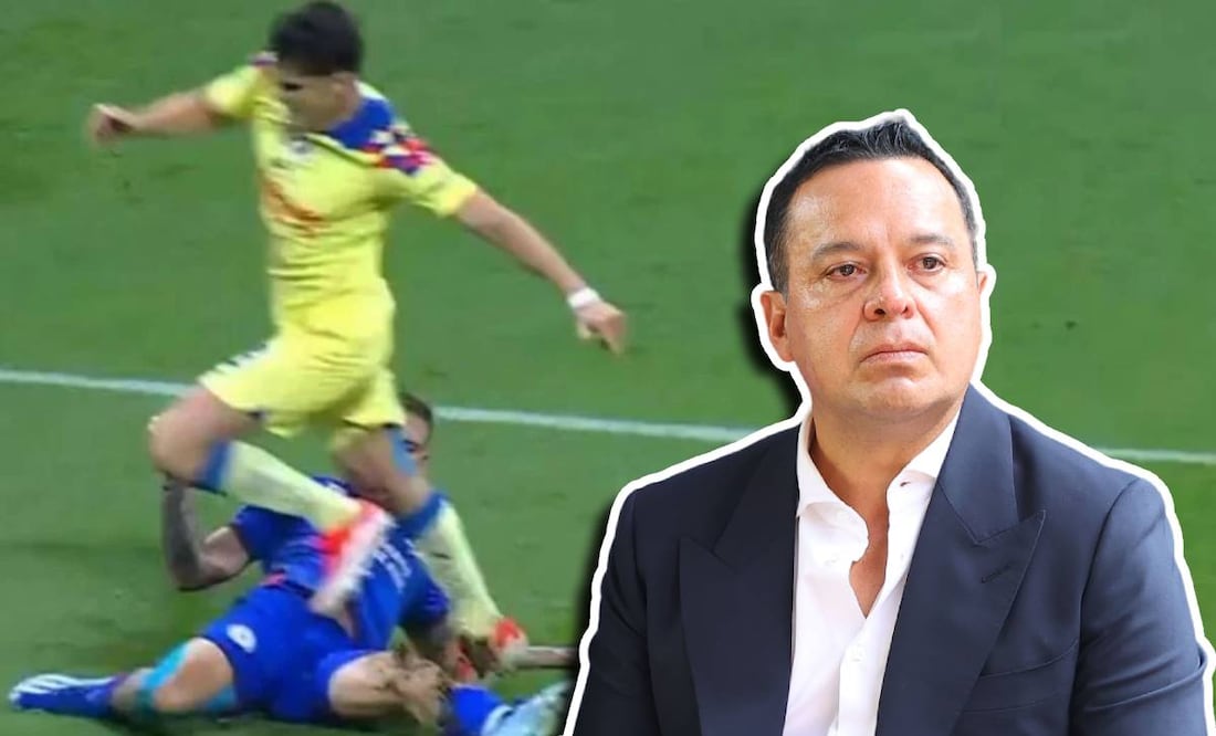 El presidente de Cruz Azul aseguró que se sienten "robados" por la Final que le ganó América a Cruz Azul. Foto: Especial