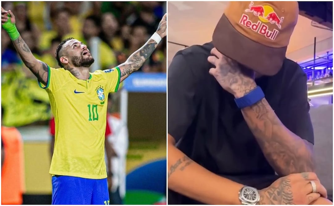 Neymar llora con su llamado al Mundial 2026 Foto: Especial