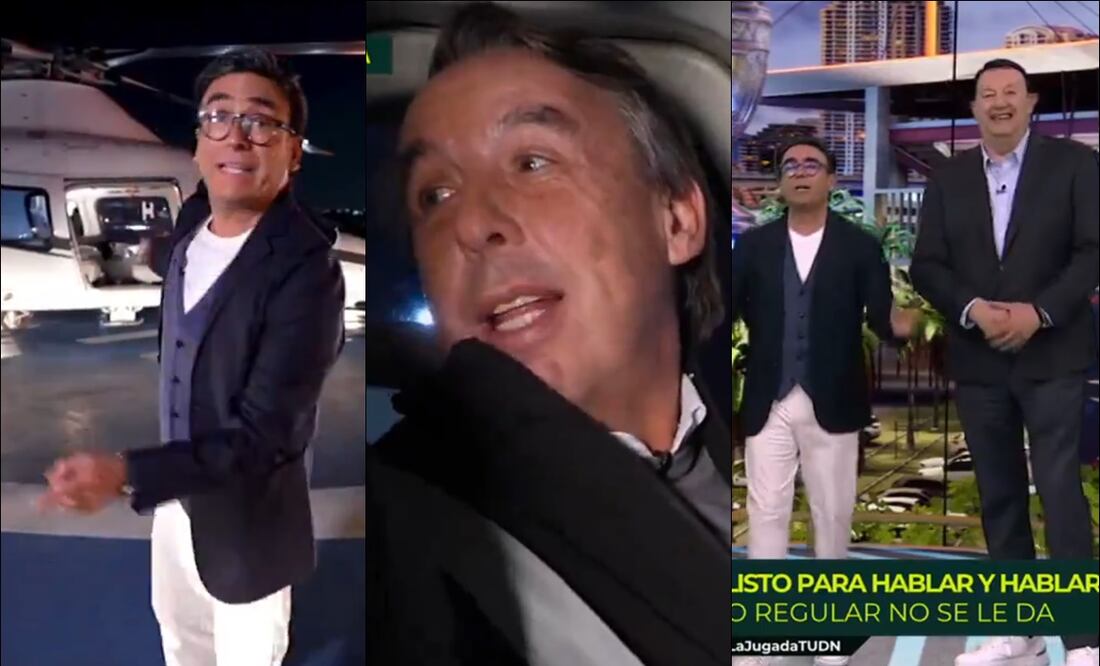 Adal Ramones y Emilio Azcárraga participaron en 'La jugada del Verano'. FOTO: Capturas