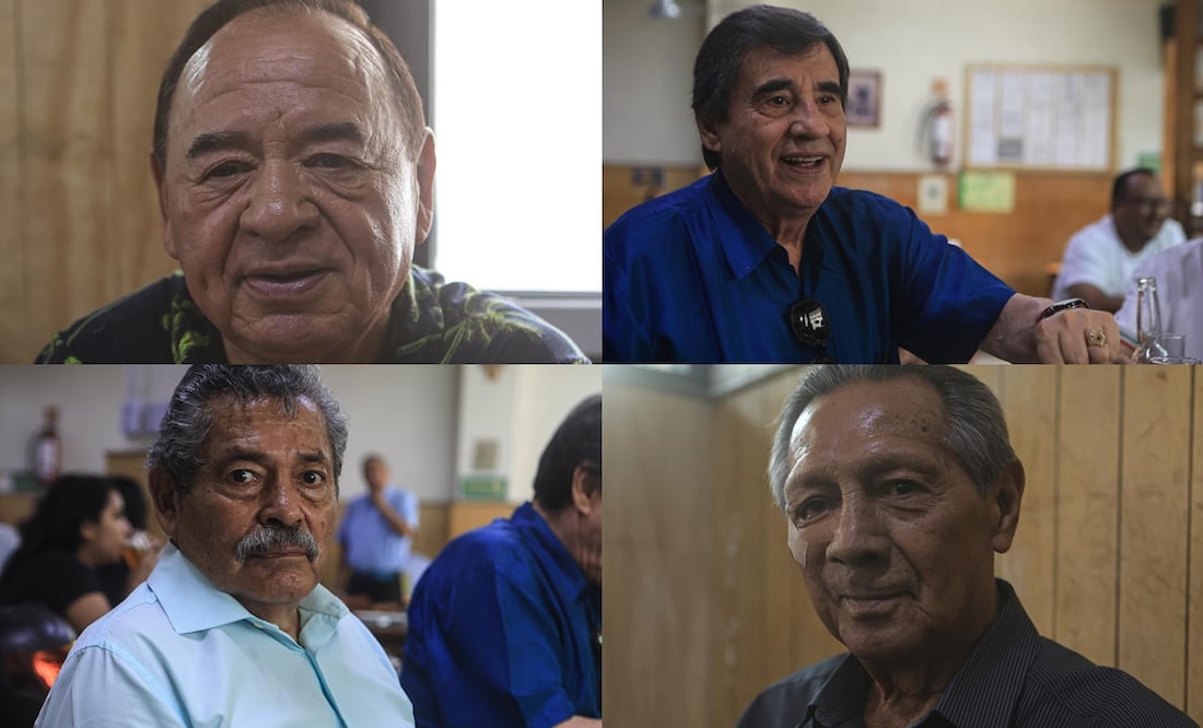 Exjugadores de Cruz Azul se reunen previo a la final ante América FOTOS: GABRIEL PANO