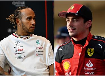 Charles Leclerc estaría 'decepcionado' por el fichaje de Hamilton con Ferrari