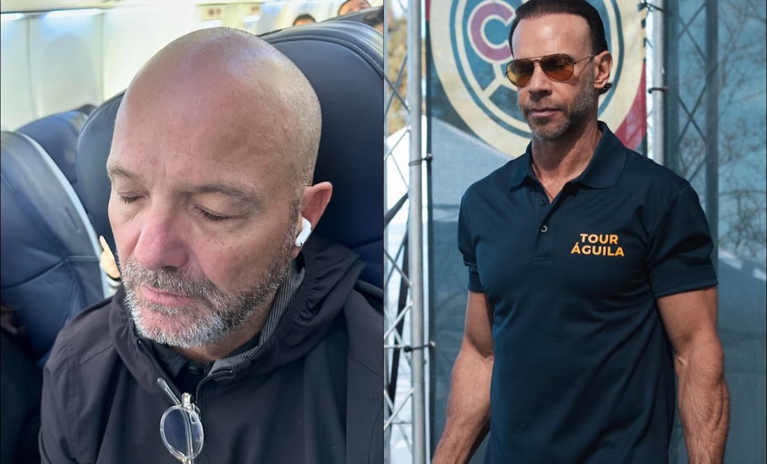 Luis García y Luis Roberto Alves 'Zague'. FOTOS: @lrzague