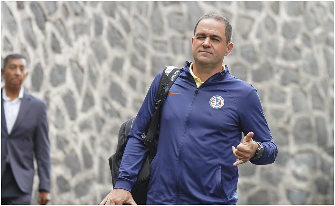 André Jardine en el Estadio Azteca previo al encuentro ante Xolos / FOTO: Imago7