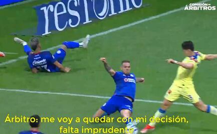 Comisión de Arbitraje se defiende de supuesto festejo tras penalti del América: 'Nadie dijo a hue...'