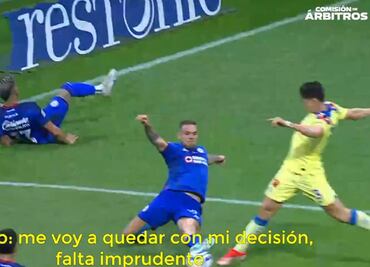 Comisión de Arbitraje se defiende de supuesto festejo tras penalti del América: 'Nadie dijo a hue...'