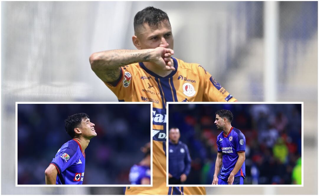 'Cata' Domínguez en CU ante Pumas, Uriel Antuna e Ignacio Rivero con Cruz Azul / FOTOS: Imago7