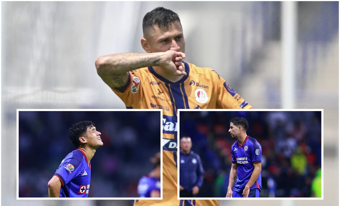 'Cata' Domínguez en CU ante Pumas, Uriel Antuna e Ignacio Rivero con Cruz Azul / FOTOS: Imago7