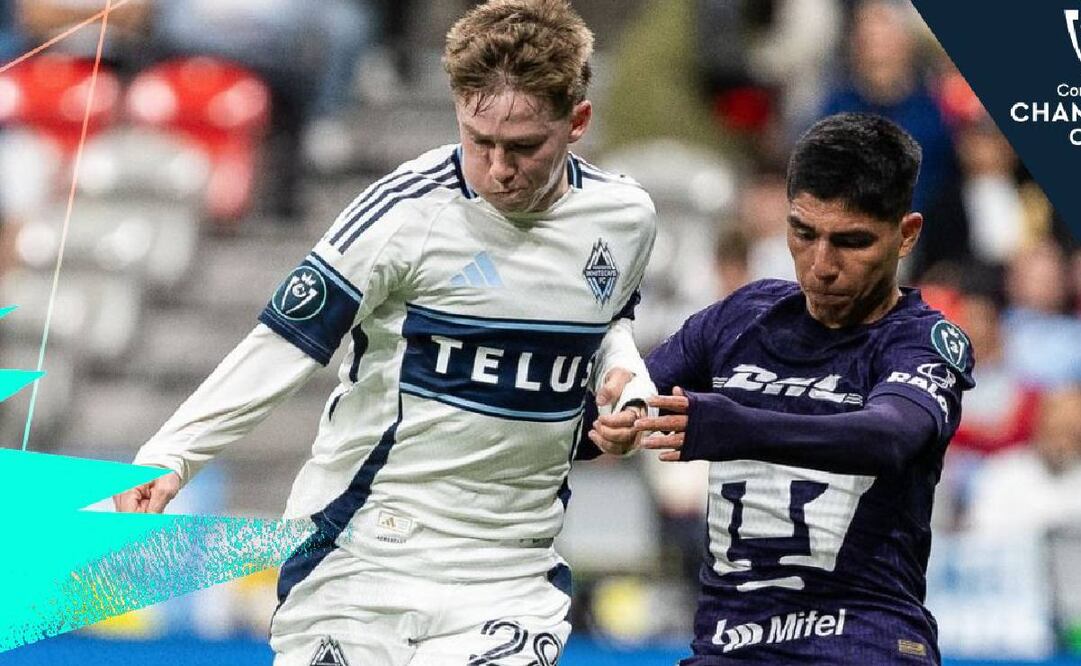 Pumas sacó un agónico empate ante Vancouver Whitecaps. Foto: @TheChampions