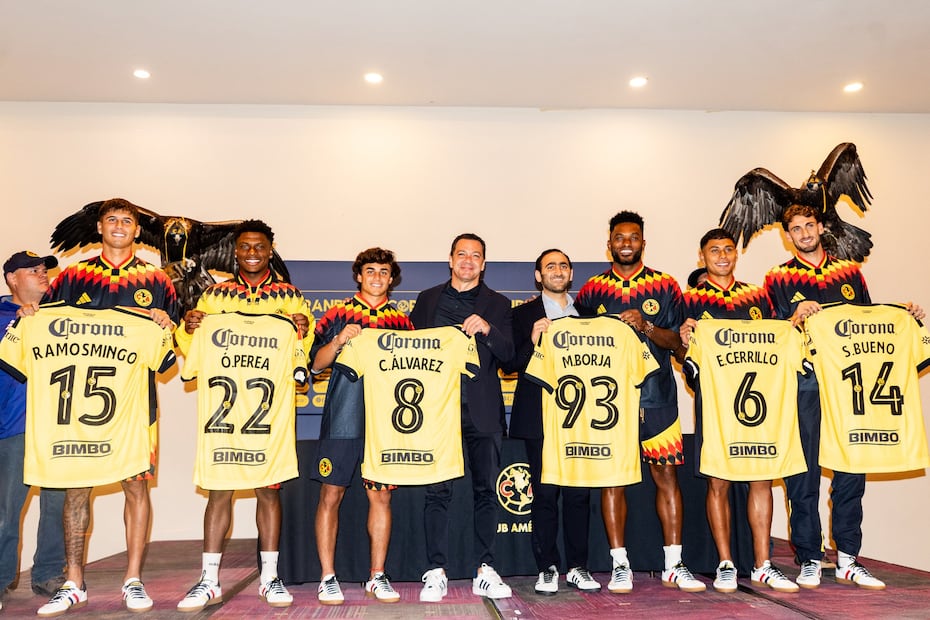 Presentación de refuerzos para el Apertura 2026/ Foto: @ClubAmerica