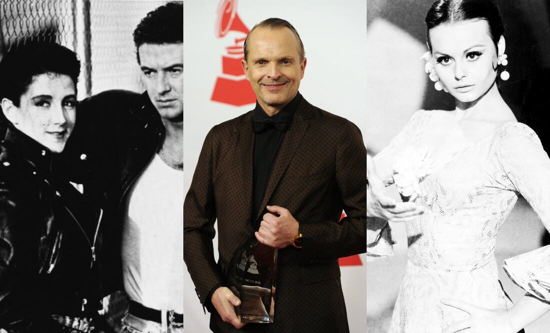 Foto: "Mecano"/ Archivo El Universal, Miguel Bosé7 Chris Pizzello/Invision/AP y Rocío Durcal/ Archivo El Universal