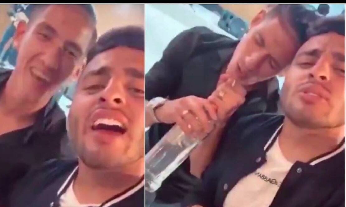 Vega y Antuna armaron una fiesta en agosto de 2020 tomando Smirnoff de tamarindo. Foto: Especial