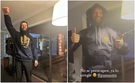 ¡La pasión por Pumas no tiene fronteras ni límites! Campeón de WWE mostró su amor auriazul