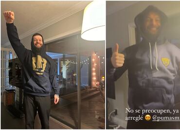 ¡La pasión por Pumas no tiene fronteras ni límites! Campeón de WWE mostró su amor auriazul