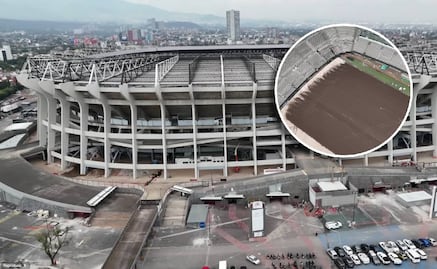 Mundial 2026: El Estadio Azteca ya tiene nuevos avances ¡La cancha ya casi está lista!