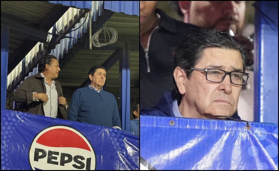 Luis Fernando Tena reapareció en El Trébol, tras ser operado en México y no dirigir el duelo amistoso ante Argelia. FOTO: Especial