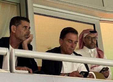 Fernando Hierro ya se presentó con el Al Nassr de Arabia Saudita y perdió su primera Final