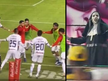 Chivas festejó su segundo gol ante Querétaro al estilo de La Monja de Feria