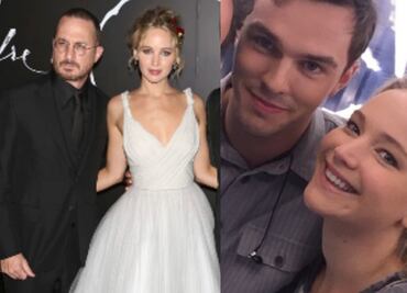 El prometido y los ex novios de Jennifer Lawrence