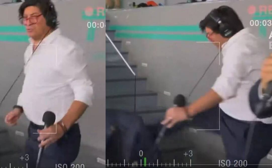 La rabieta del Iván Zamorano fue exhibida en la transmisión de TUDN. Foto: Especial