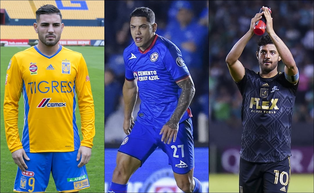 Carlos Vela y Andy Delort, entre los atacantes que Cruz Azul podría contratar / FOTOS: Imago7