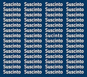 El acertijo visual para personas con un alto IQ: encuentra la palabra 'SUCINTO' en solo 5 segundos