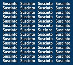 El acertijo visual para personas con un alto IQ: encuentra la palabra 'SUCINTO' en solo 5 segundos