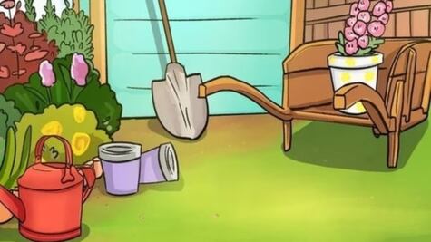 Solo un cerebro con un alto coeficiente puede encontrar el error en el jardín en solo 5 segundos