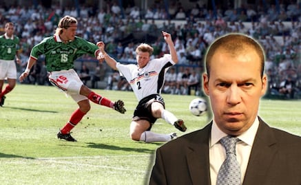 Cuando el comentarista deportivo André Marín fue detenido por la policía en plena Copa Mundial