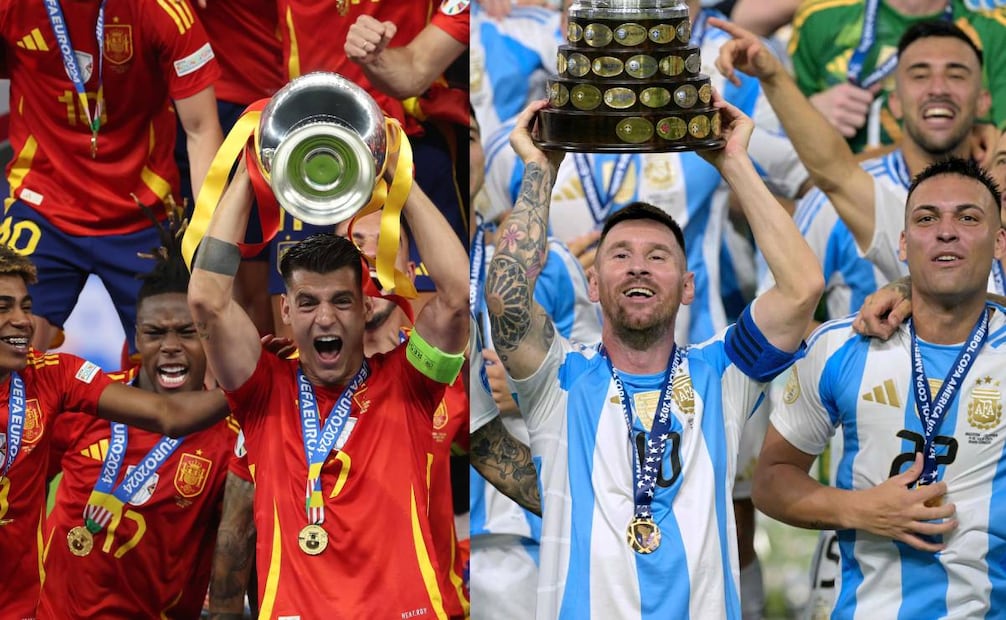 España y Argentina disputarán la Finalissima para el 2025. Foto: AP