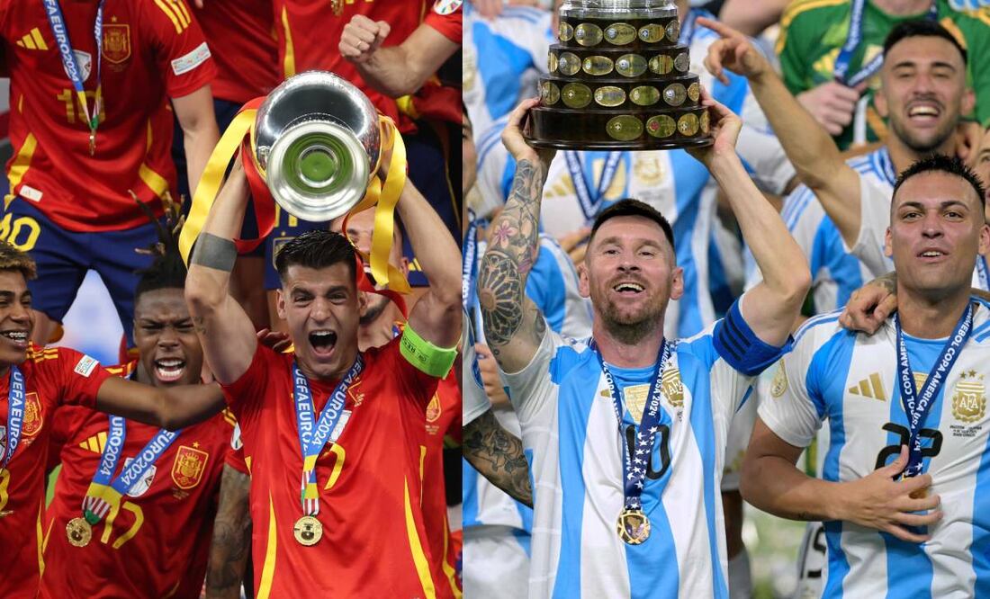España y Argentina disputarán la Finalissima para el 2025. Foto: AP