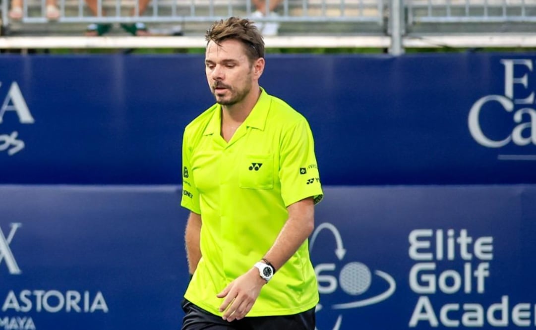 Stan Wawrinka, eliminado del Cancun Country Open / Foto:  Cortesía Cancun Country Open