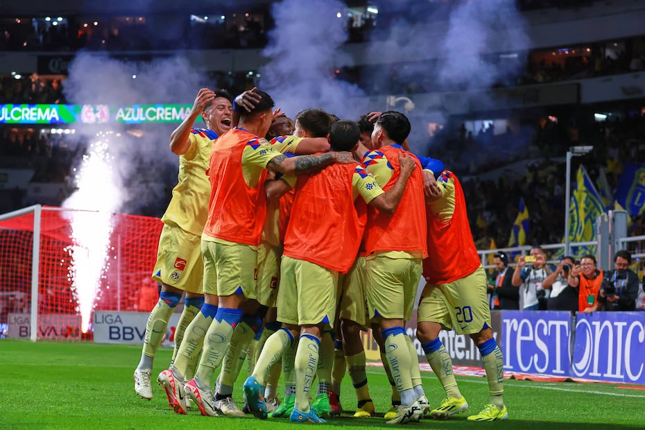 América en festejo, tras avanzar a la final del Clausura 2024 - Foto: Imago7