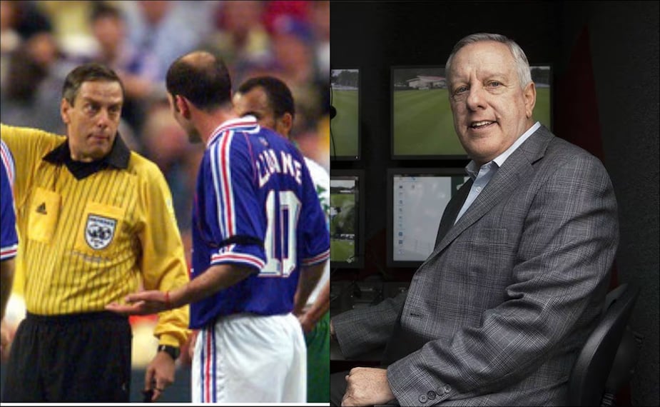 Arturo Brizio recuerda la expulsión a Zinedine Zidane en Francia 1998. FOTOS: Especiales