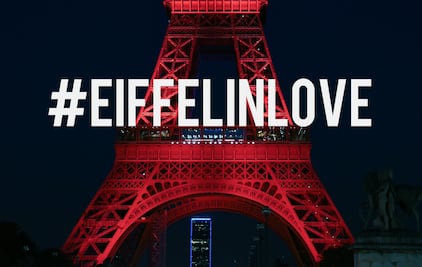 La Torre Eiffel proyectará tu mensaje de amor este 14 de febrero