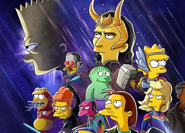 Los Simpson anuncian crossover con Loki en su nuevo corto de Disney+