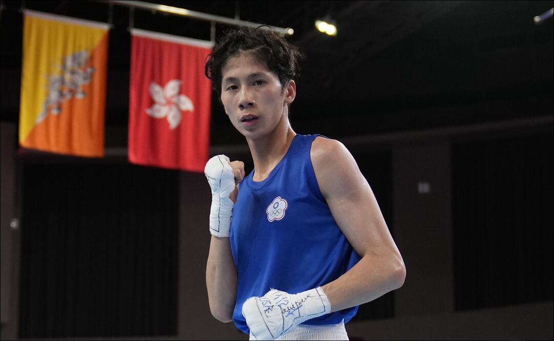 Lin Yu Ting, boxeadora con hiperandrogenismo, entra en combate en París 2024 - Foto: AP