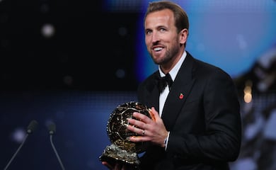 Harry Kane se impone a Lamine Yamal y Kylian Mbappé para ganar el Balón de Oro; es el quinto inglés en lograrlo