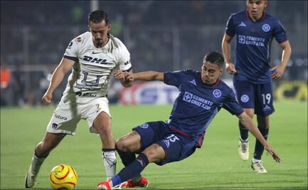 Pumas y Cruz Azul hicieron hasta lo imposible por aburrir en el Olímpico Universitario