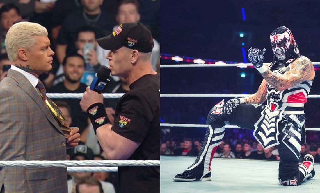 John Cena buscará romper la marca de más títulos mundiales; Penta irá por el Campeonato Intercontinental | FOTO: Especial