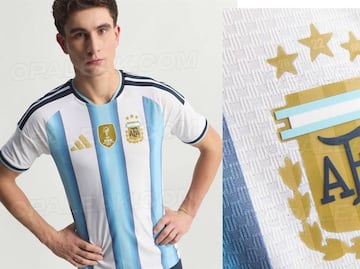 Revelan más detalles de la playera que Argentina usará como local en el Mundial 2026