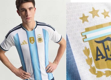 Revelan más detalles de la playera que Argentina usará como local en el Mundial 2026