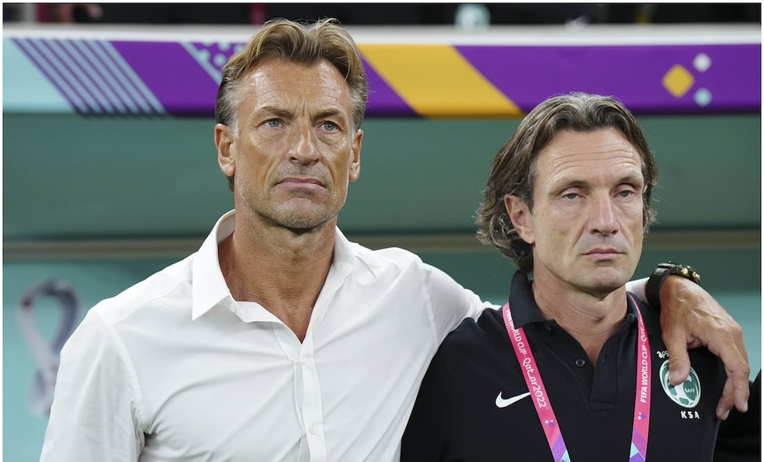 Hervé Renard en el Mundial de Qatar 2022 Foto: Imago7