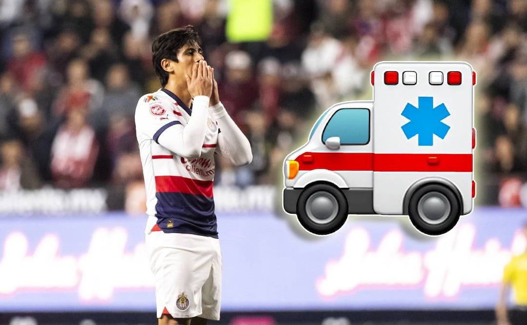 José Juan Macías estaría lesionado y por eso no hará el viaje con las Chivas a San Luis y Canadá. Foto: Imago7