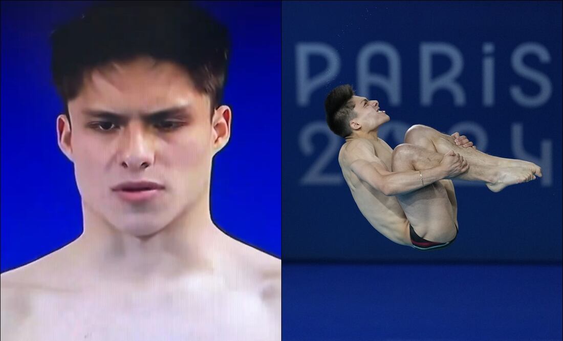 Osmar Olvera, durante su participación en París 2024. FOTO: AP / Captura